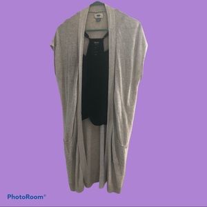 🥋 Grey Cover Up Shortsleeved Cardigan